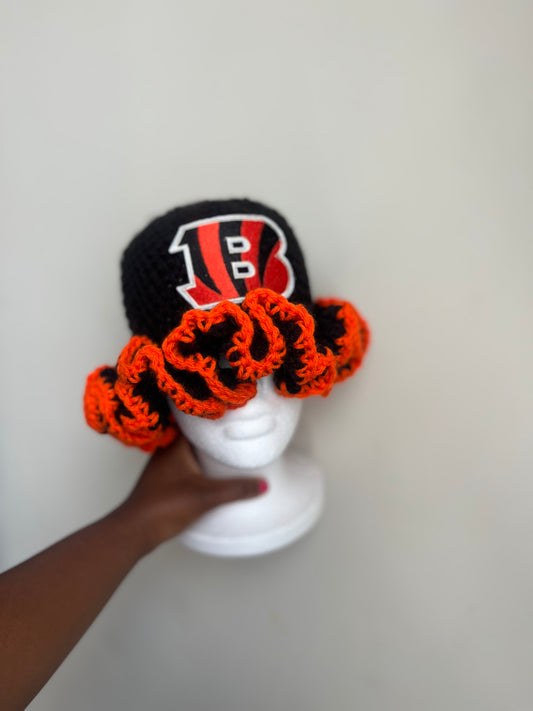 Football Crochet Hats
