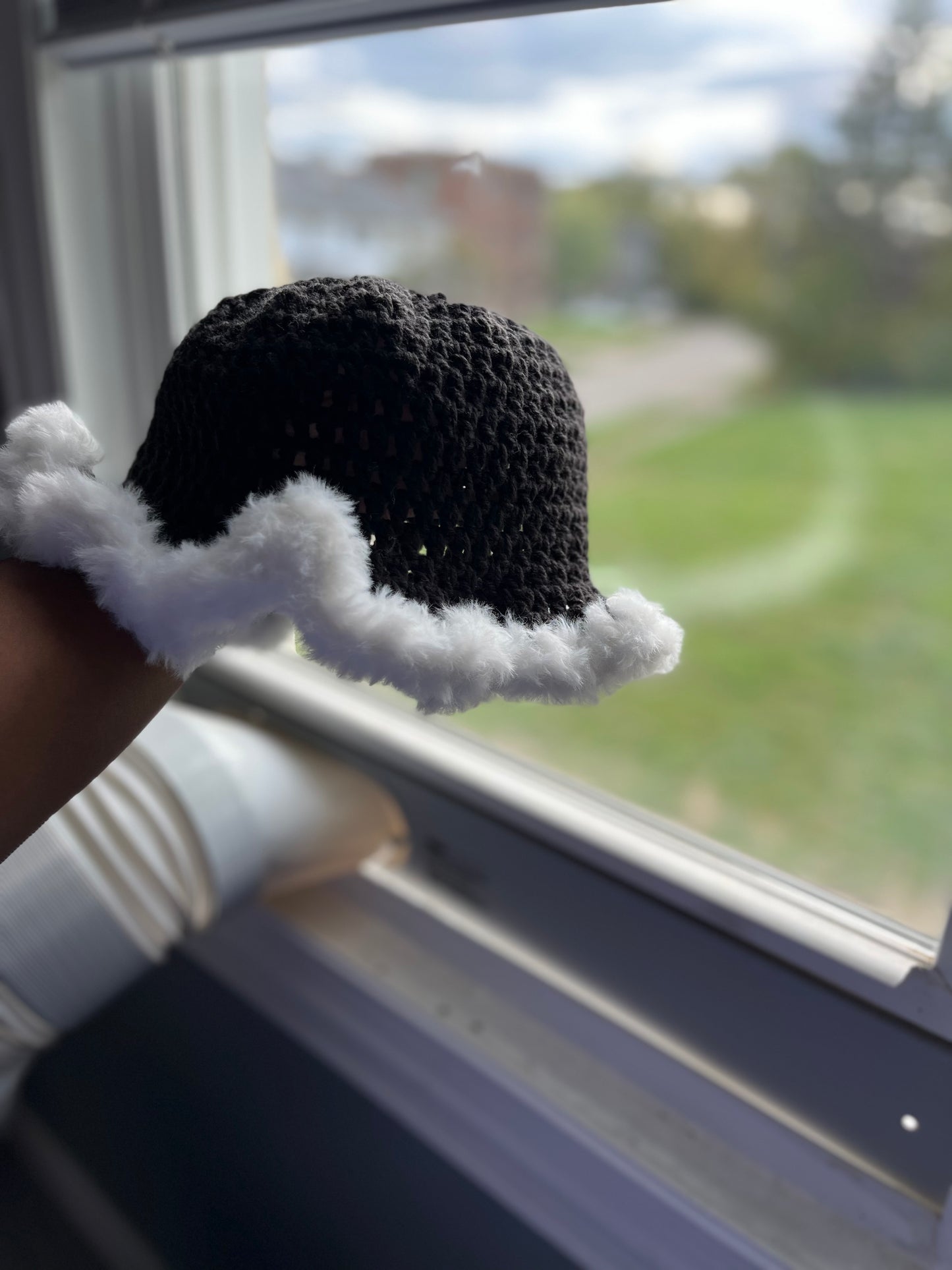 Furry Crochet Hat