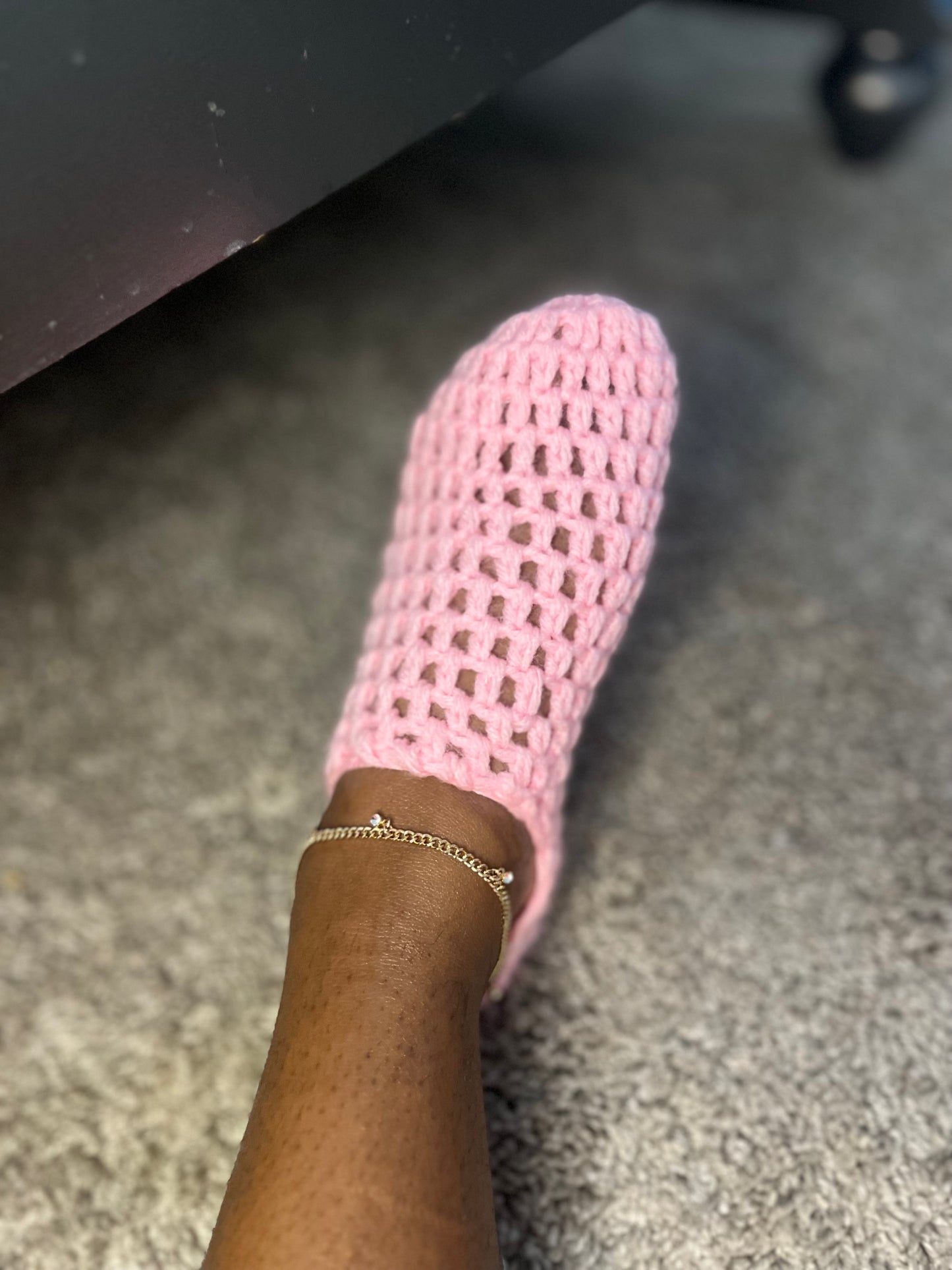 Woman’s Crochet Socks