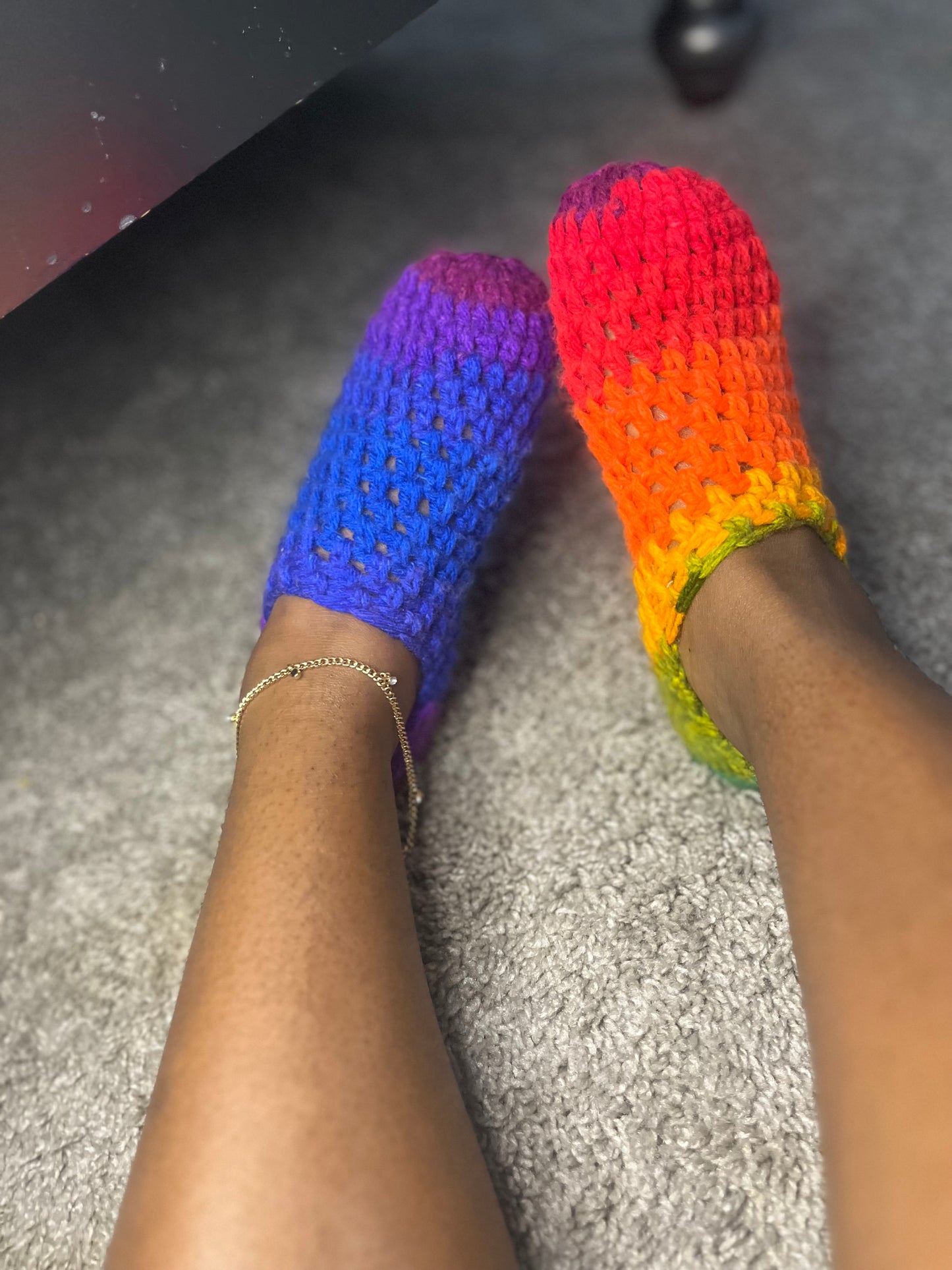 Woman’s Crochet Socks